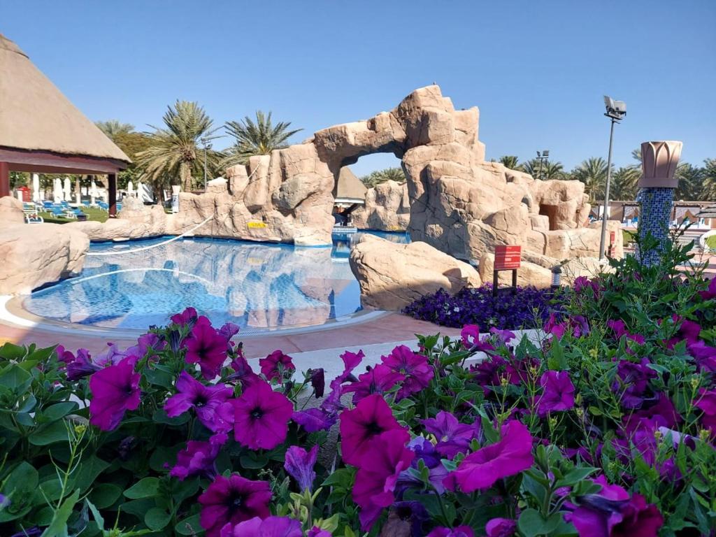 Двухместный (Двухместный номер Делюкс «Оазис» с 2 отдельными кроватями и видом на бассейн) курортного отеля Danat Al Ain Resort, Аль-Айн