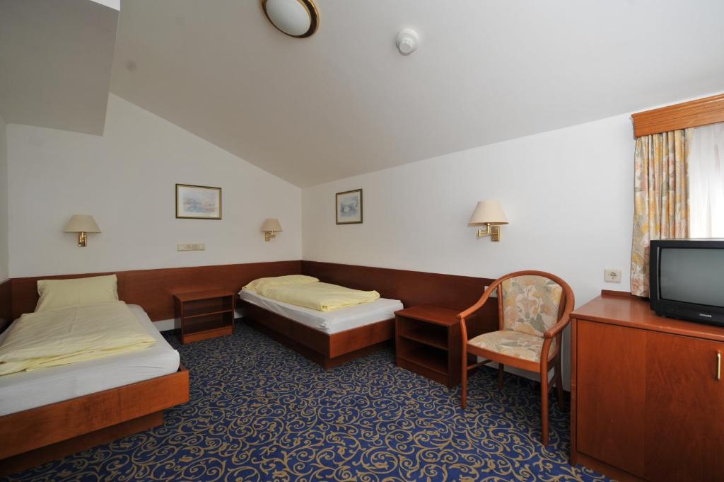 Двухместный (Двухместный номер с 2 отдельными кроватями) отеля Salzburgerhof Jugend- und Familienhotel, Лофер