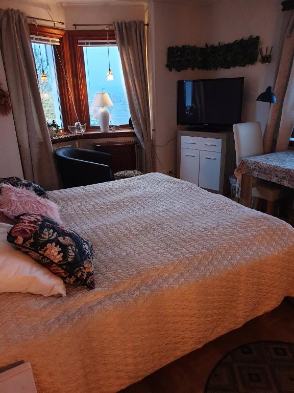 Четырехместный (Четырехместный номер с общей ванной комнатой) отеля Gällivare Bed & Breakfast, Елливаре