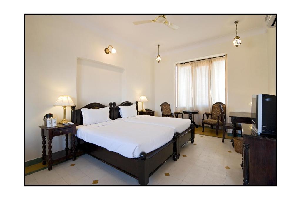 Двухместный (Двухместный номер с 1 кроватью или 2 отдельными кроватями) отеля Heritage Khandwa Haveli, Джайпур