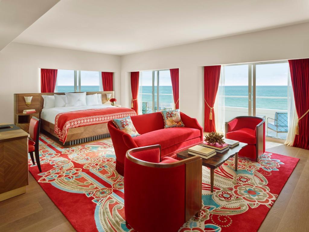 Сьюит (Люкс Faena с 4 спальнями и кроватями размера «king-size»), Faena Hotel Miami Beach