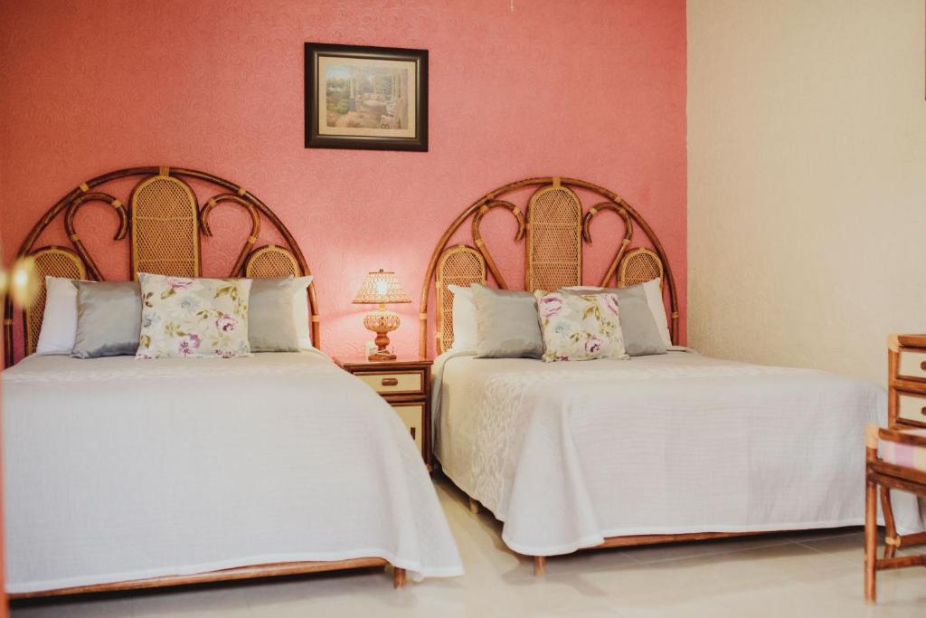 Двухместный (Двухместный номер с 2 отдельными кроватями) отеля Gran Misiones Tequisquiapan, Текискиаппан