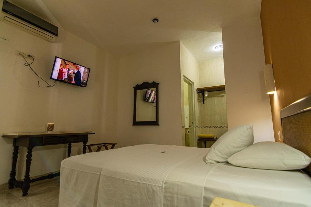 Двухместный (Стандартный двухместный номер с 1 кроватью) отеля Hotel María Jose, Мерида