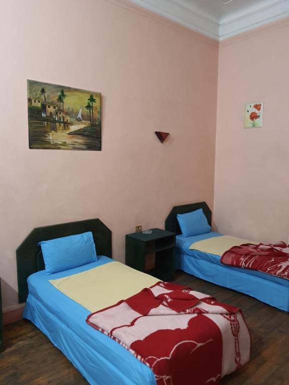 Двухместный (Двухместный номер с 1 кроватью и общей ванной комнатой) хостела African House Hostel, Каир