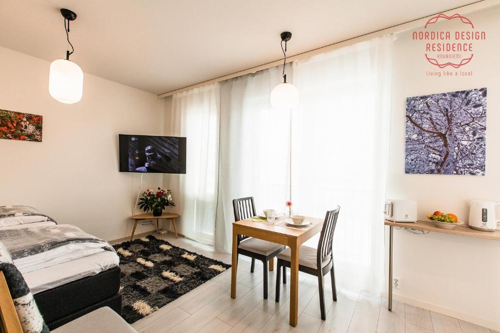 Апартаменты (Дизайн-апартаменты-студио), Helppo Hotelli Apartments Rovaniemi