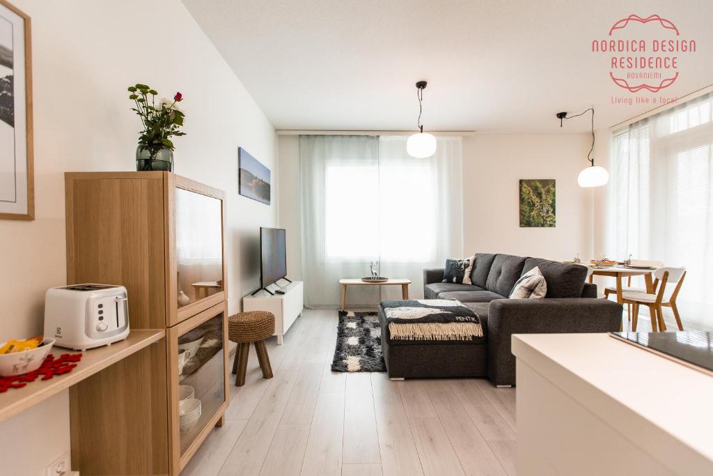 Апартаменты (Дизайнерские апартаменты Nordica), Helppo Hotelli Apartments Rovaniemi