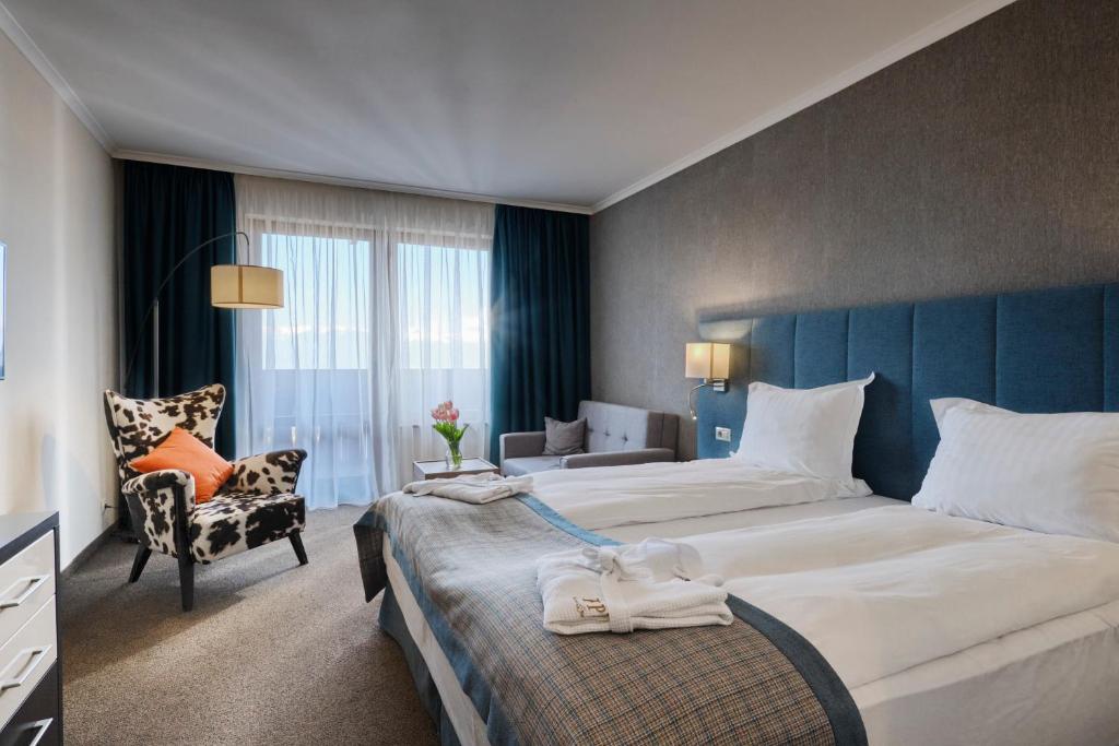 Двухместный (Двухместный номер с 1 кроватью или 2 отдельными кроватями) курортного отеля Saint Ivan Rilski Hotel & Spa, Банско