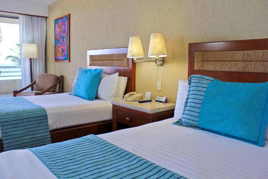 Двухместный (Улучшенный двухместный номер с 1 кроватью, вид на океан) курортного отеля Barceló Gran Faro Los Cabos, Сан-Хосе-дель-Кабо