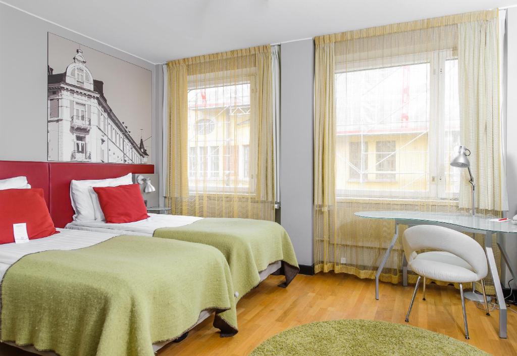 Двухместный (Стандартный двухместный номер с 1 кроватью или 2 отдельными кроватями) отеля Original Sokos Hotel Albert, Хельсинки