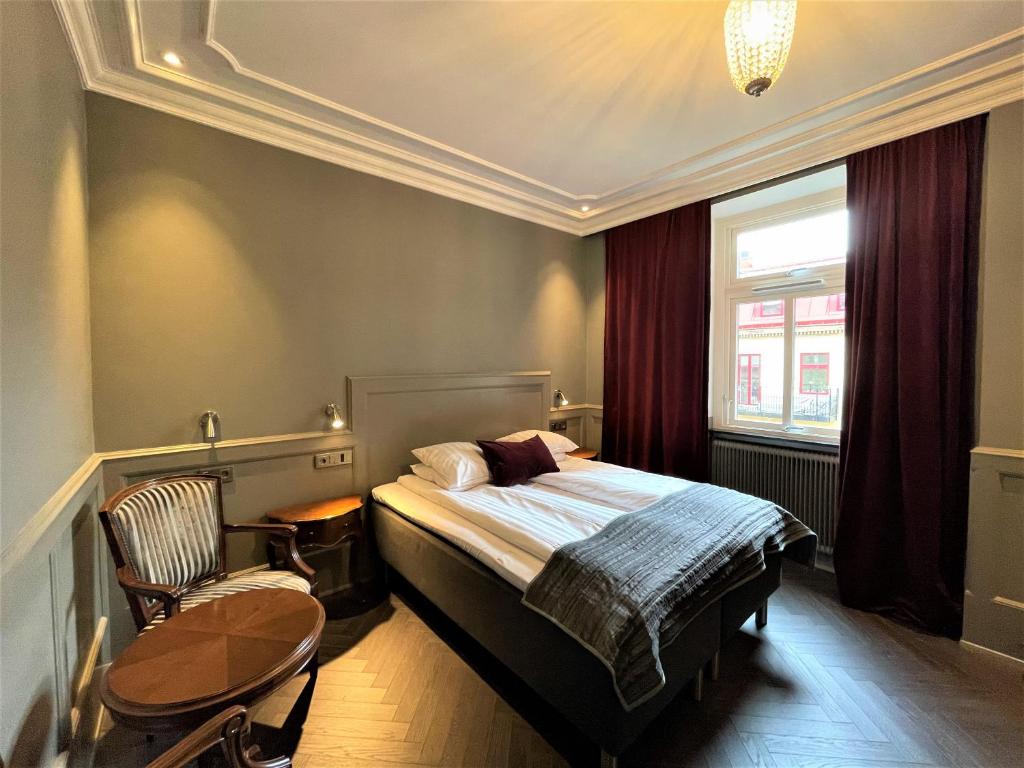 Двухместный (Двухместный номер Делюкс с 1 кроватью и ванной) отеля Hotel Vasa - Sweden Hotels, Гетеборг