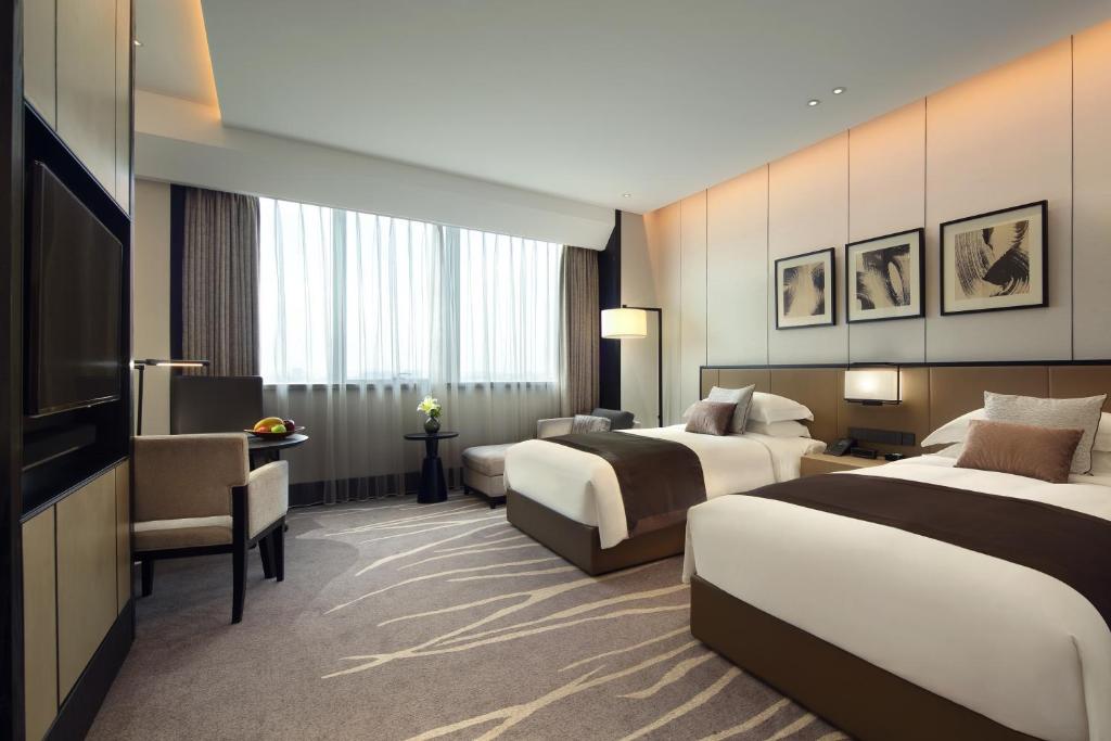 Двухместный (1 King Bed Classic Lounge Access) отеля InterContinental Shanghai NECC, Шанхай