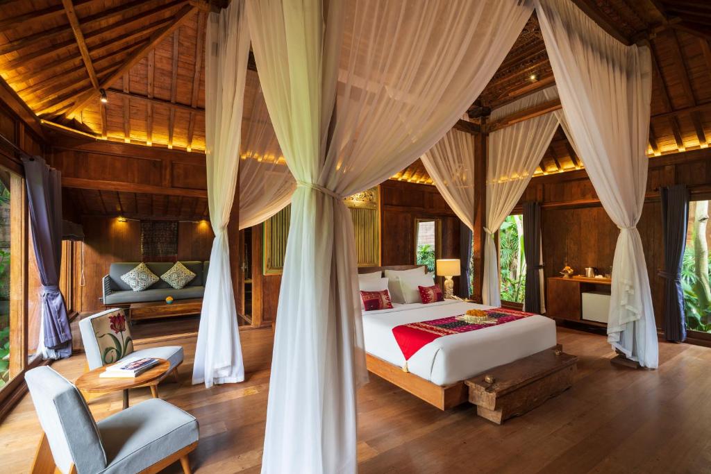 Вилла (Предложение Staycation — Вилла Делюкс с 1 спальней, бесплатные удобства), Ubud Valley Boutique Resort