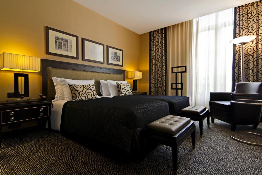 Двухместный (Двухместный номер с 1 кроватью или 2 отдельными кроватями) отеля SANA Silver Coast Hotel, Калдаш-да-Раинья