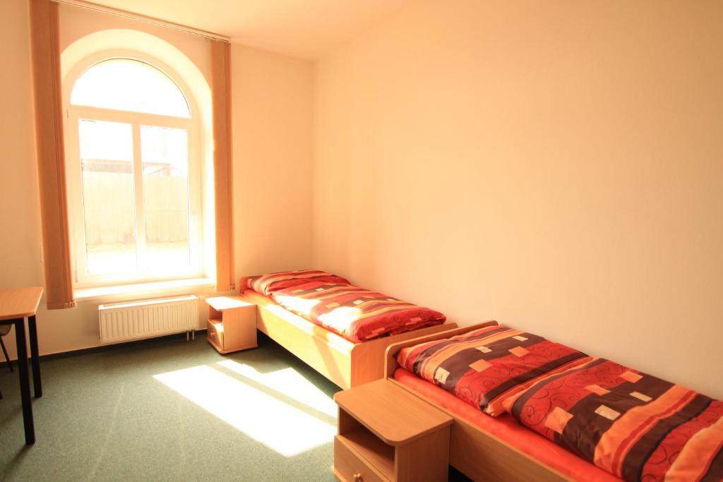 Двухместный (Двухместный номер с 1 кроватью или 2 отдельными кроватями, общая ванная комната) хостела Ubytovani Rico, Врхлаби