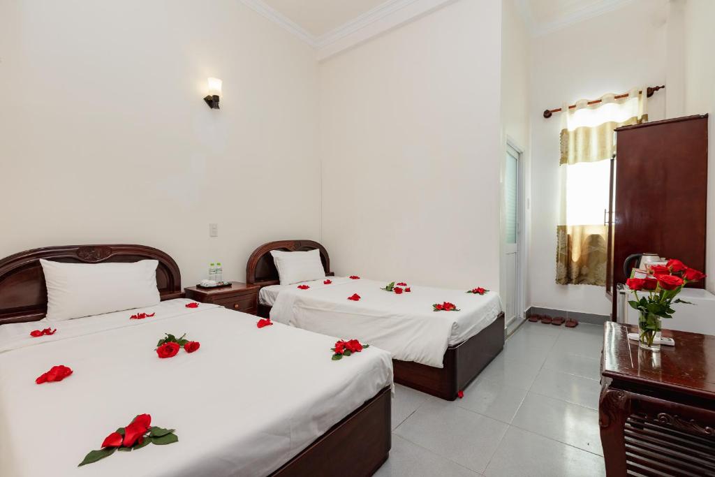 Двухместный (Улучшенный двухместный номер с 2 отдельными кроватями) отеля A74 Hotel Phu Quoc, Дуонг-Донг