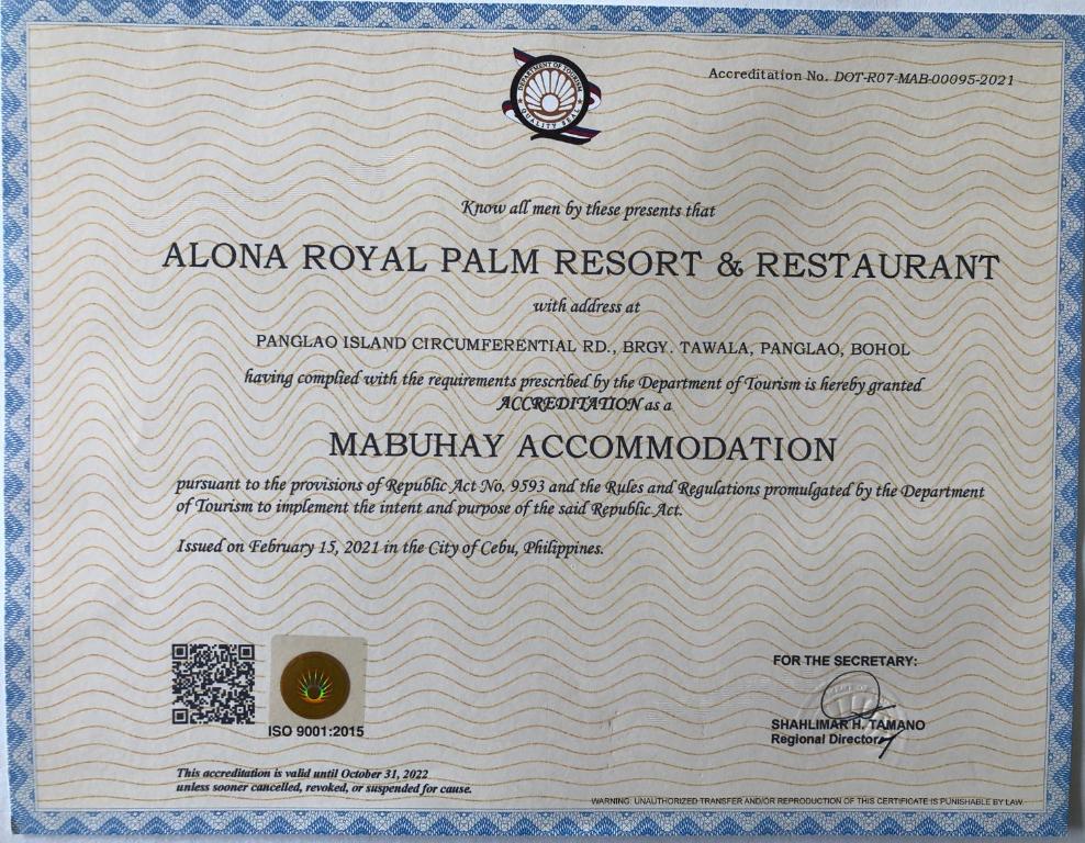 Двухместный (Номер Делюкс с кроватью размера «queen-size»), Alona Royal Palm Resort