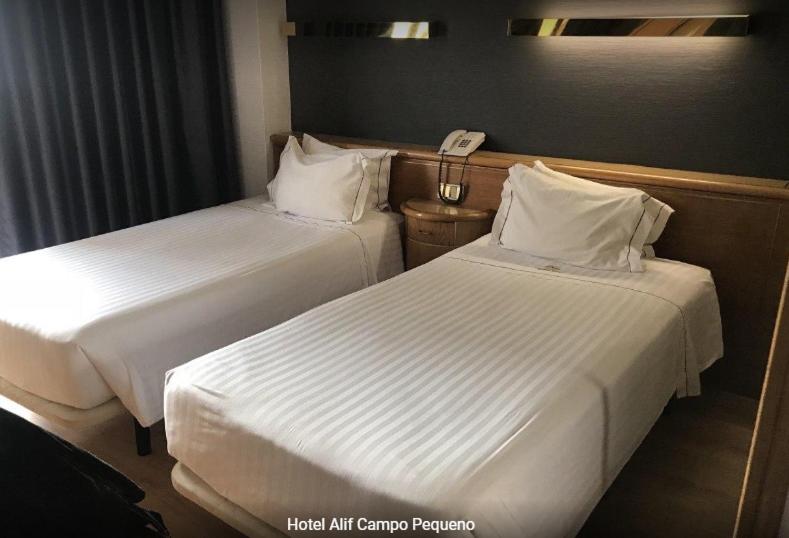 Двухместный (Двухместный номер с 2 отдельными кроватями) отеля Hotel Alif Campo Pequeno, Лиссабон