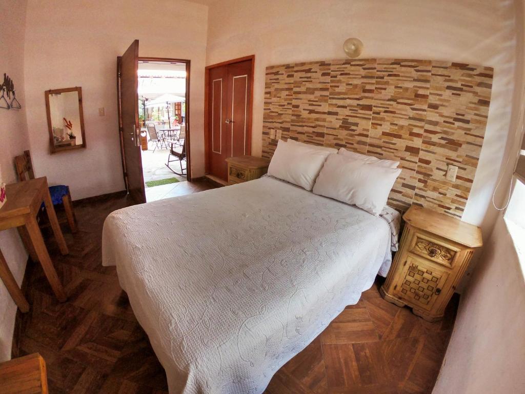 Двухместный (Бюджетный двухместный номер с 1 кроватью) отеля Real Carretero, Тапальпа