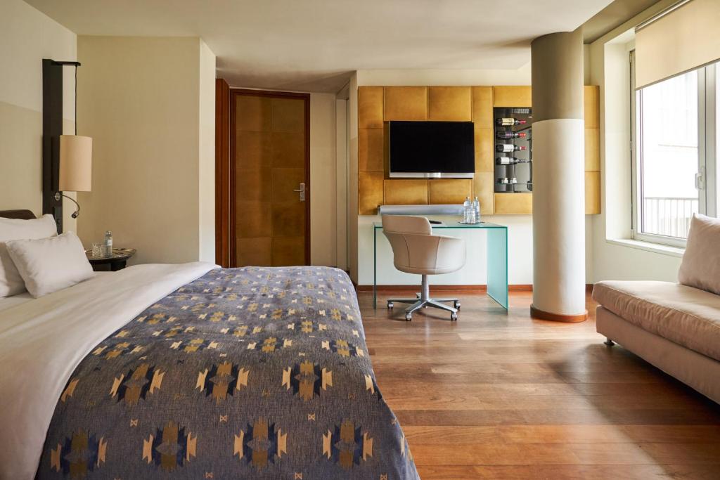 Двухместный (Двухместный номер с 1 кроватью и видом во внутренний двор) отеля DO&CO Hotel Vienna, Вена