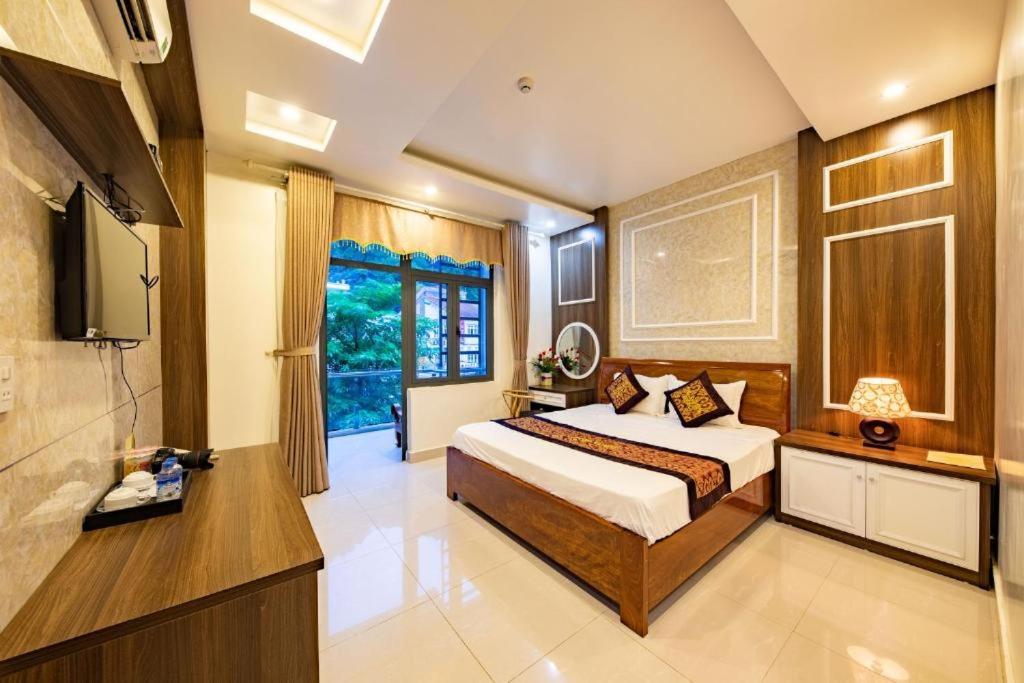 Двухместный (Двухместный номер Делюкс с 2 отдельными кроватями) отеля Thuong Hai Hotel, Донгхой