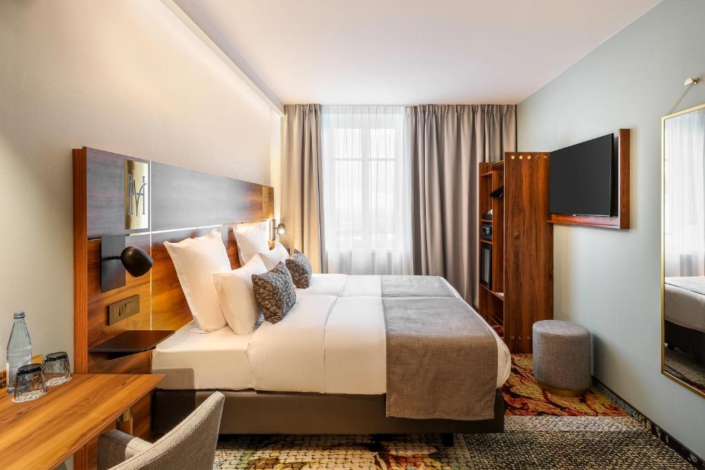Двухместный (Двухместный номер «Комфорт» с 2 отдельными кроватями) отеля Hôtel des Vosges, Страсбург