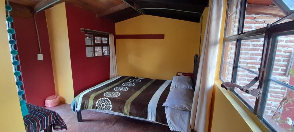Двухместный (Двухместный номер с 1 кроватью и террасой) отеля kukulpan hostal, Сан-Кристобаль-де-лас-Касас