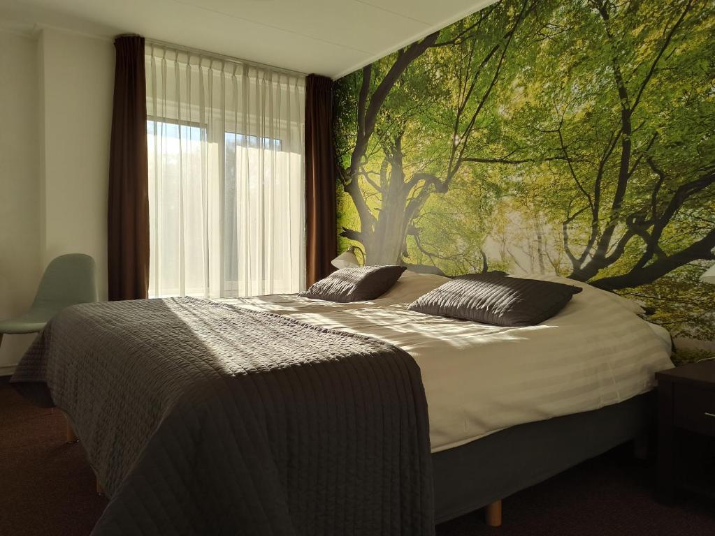 Двухместный (Двухместный номер с 2 отдельными кроватями и душем) отеля Hotel Rozenhof, Неймеген
