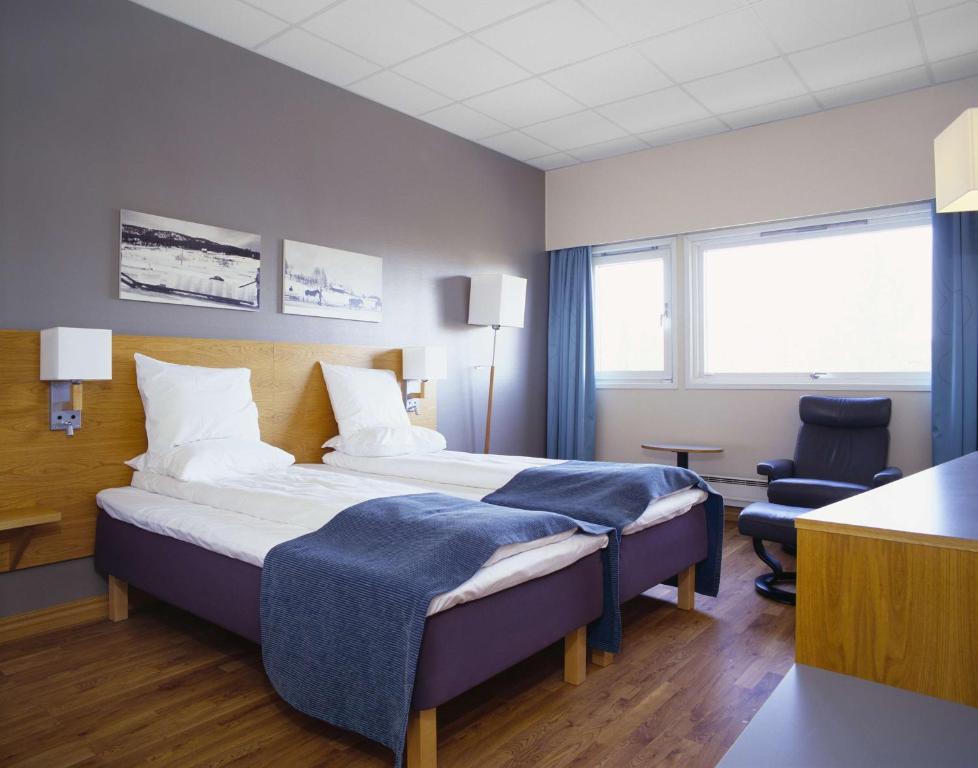 Двухместный (Стандартный двухместный номер с 2 отдельными кроватями) отеля Scandic Asker, Осло
