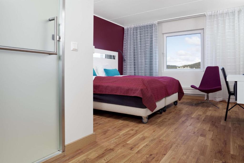 Двухместный (Стандартный двухместный номер с 2 отдельными кроватями) отеля Scandic Haugesund, Хаугесунд