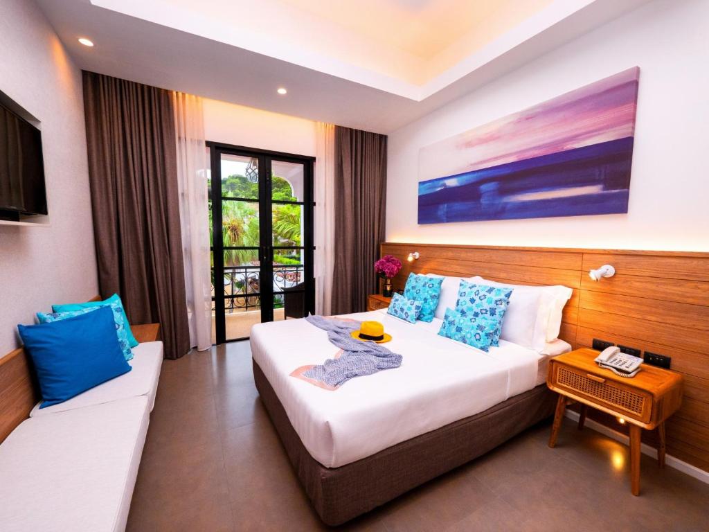 Двухместный (Улучшенный двухместный номер с 1 кроватью или 2 отдельными кроватями) курортного отеля Absolute Sanctuary, Самуи