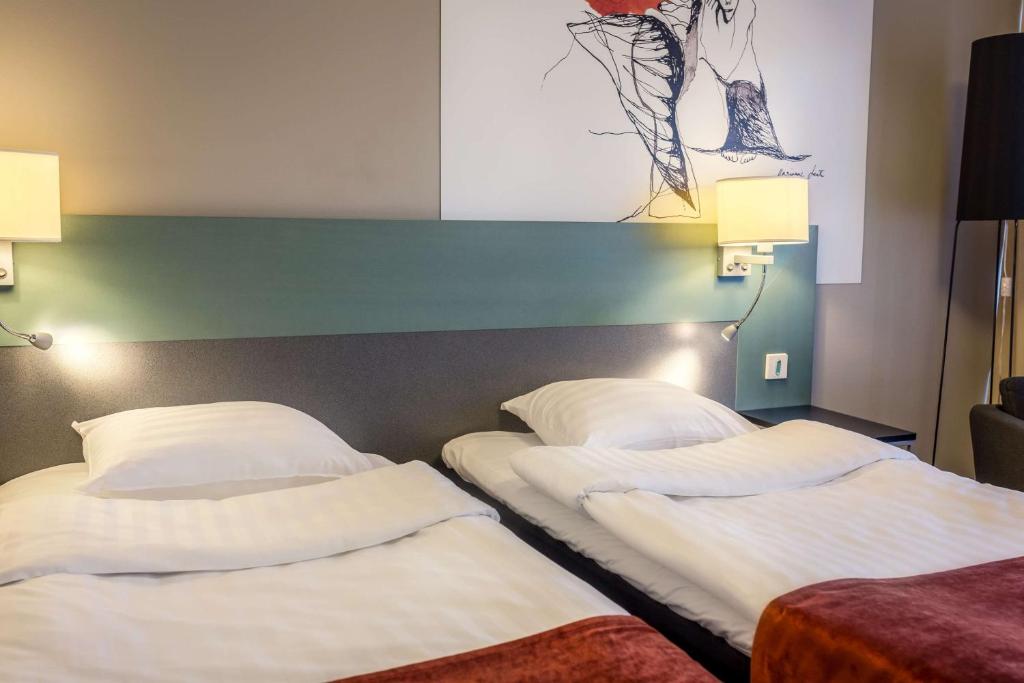 Двухместный (Стандартный двухместный номер с 2 отдельными кроватями) отеля Scandic Rosendahl, Тампере