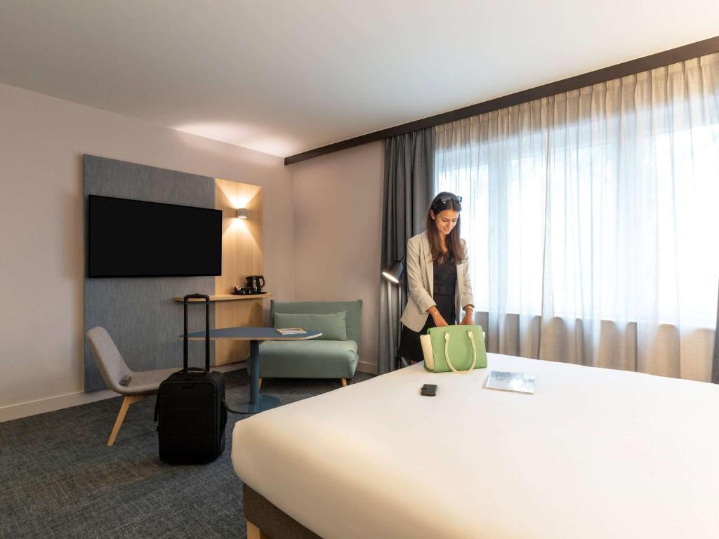 Двухместный (Представительский номер с кроватью размера «king-size»), Novotel Brussels Centre Midi