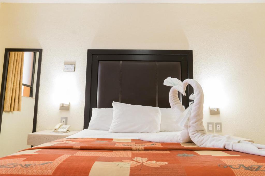 Двухместный (Двухместный номер с 1 кроватью) отеля Hotel Posada Guadalupe, Пуэбла