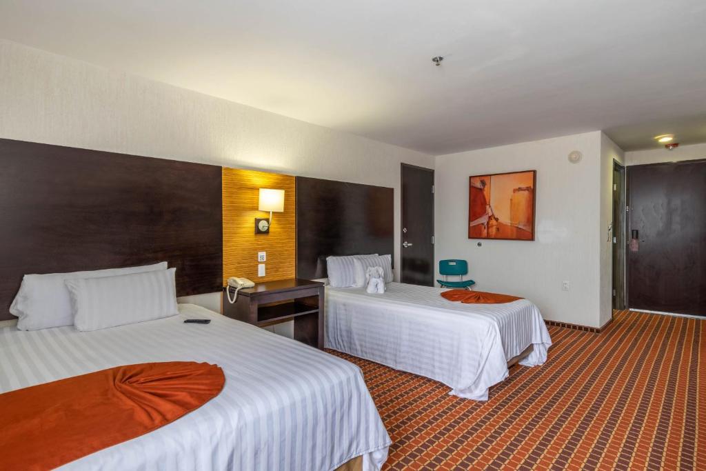Двухместный (Номер с кроватью размера «queen-size» - Подходит для гостей с ограниченными физическими возможностями) отеля Paris FC Hotel, Поса-Рика-де-Идальго