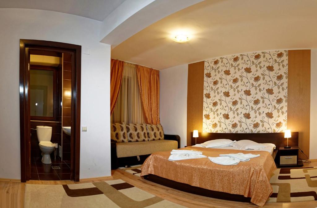 Трехместный (Роскошный трехместный номер) отеля Hotel Brancoveanu, Моечу-де-Жос