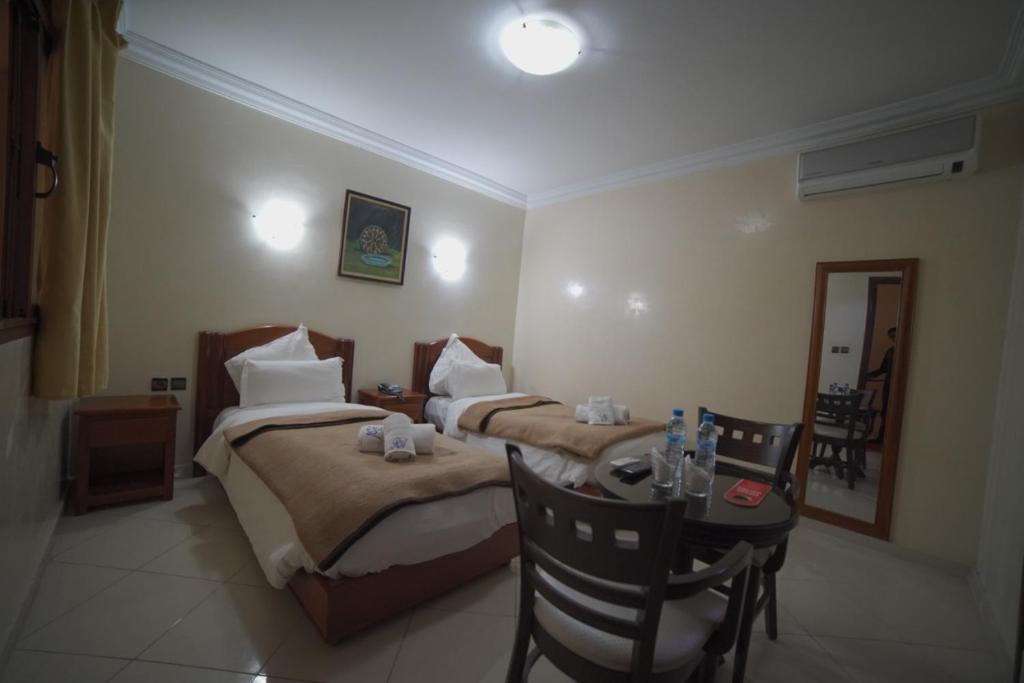 Двухместный (Двухместный номер с 1 кроватью или 2 отдельными кроватями) отеля Hôtel Riad Asfi, Сафи