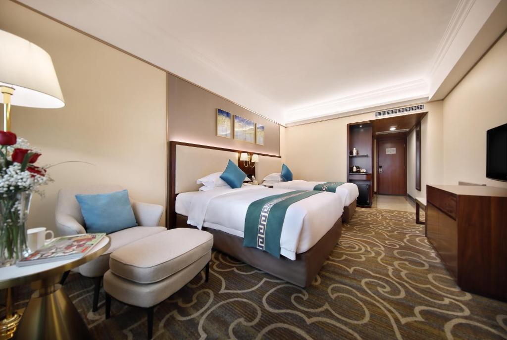 Двухместный (Двухместный номер бизнес-класса с 2 отдельными кроватями), Asia International Hotel Guangdong