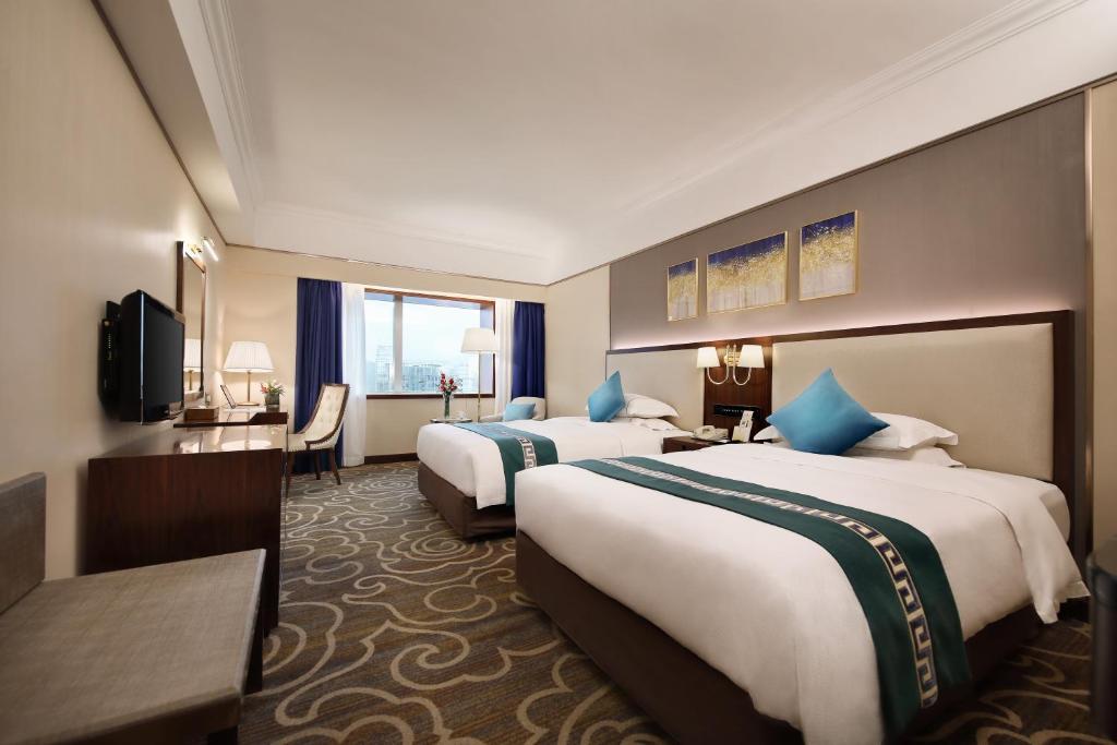 Двухместный (Двухместный номер бизнес-класса с 2 отдельными кроватями) отеля Asia International Hotel Guangdong, Гуанчжоу