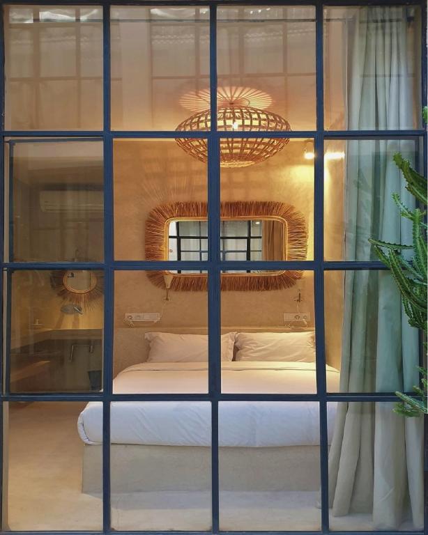 Двухместный (Двухместный номер с 1 кроватью и собственной ванной комнатой) хостела Miostello, Марракеш