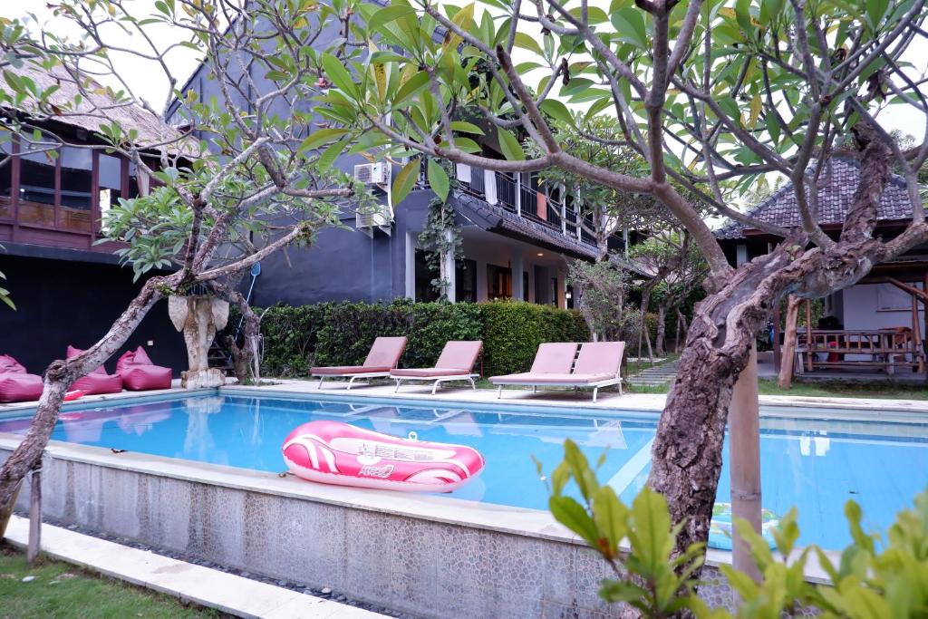 Двухместный (Двухместный номер Делюкс с 1 кроватью) парк-отеля Kubudiuma Villas Bali, Чангу