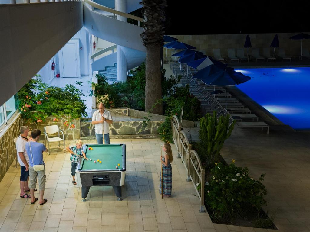Студио (Номер-студио с видом на бассейн) апарт-отеля Paleos Hotel Apartments, Ялиссос