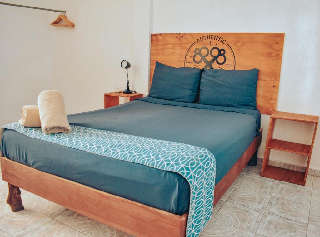 Двухместный (Стандартный двухместный номер с 1 кроватью) хостела Balu Hostel, Исла-Мухерес