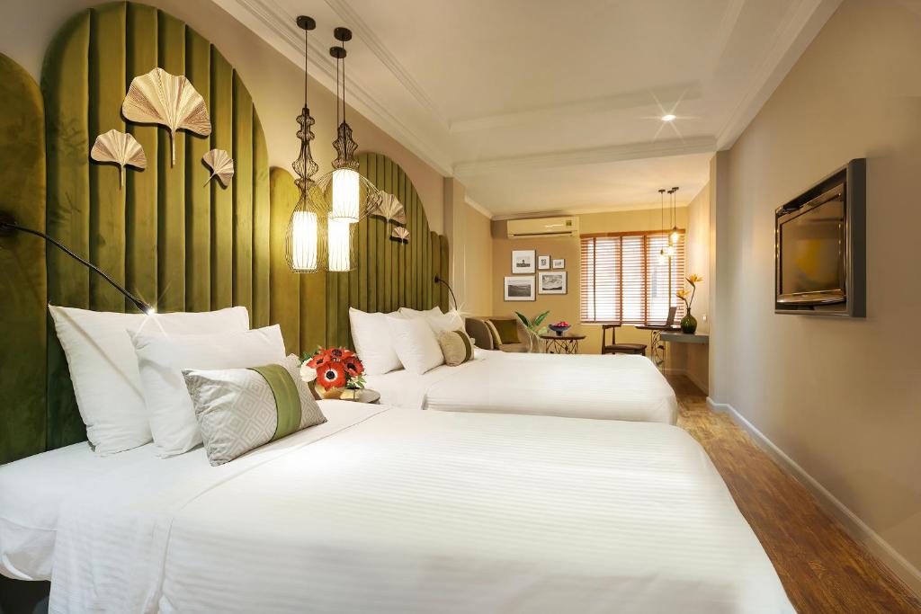 Апартаменты (Апартаменты с 2 спальнями) отеля Essence d'Orient Hotel & Spa, Ханой