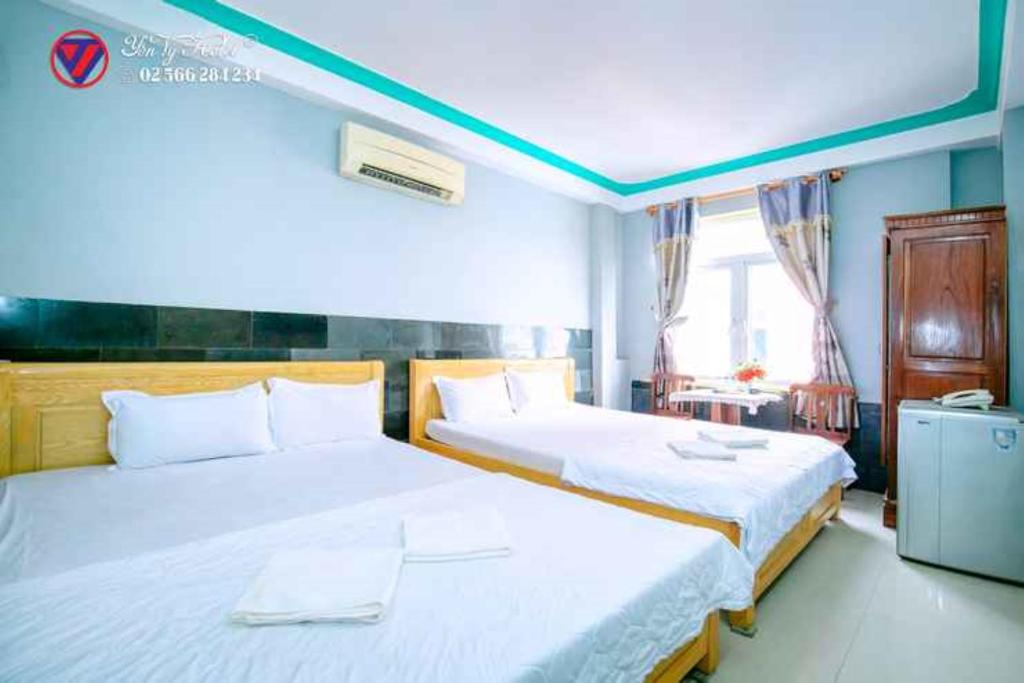 Двухместный (Стандартный двухместный номер с 2 отдельными кроватями) отеля Yen Vy Hotel, Куинён