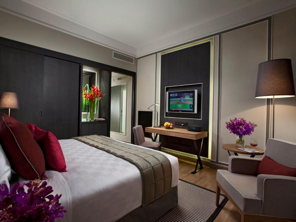 Двухместный (Клубный номер Премьер с кроватью размера «king-size») отеля Orchard Hotel Singapore, Сингапур (город)