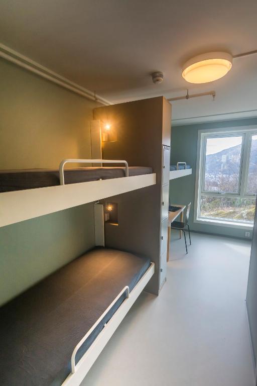 Трехместный (Трехместный номер с собственной ванной комнатой), Bergen Hostel Montana