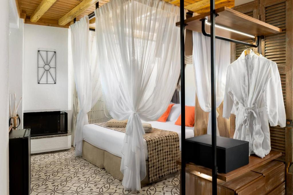 Сьюит (Двухместный номер Делюкс с 1 кроватью без балкона - Оборудован для гостей на инвалидных креслах - Элафос) отеля Elakati Luxury Boutique Hotel - Adults Only, Родос