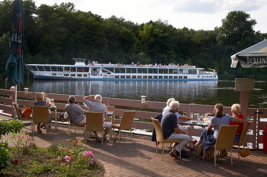 Двухместный (Двухместный номер «Комфорт» с 1 кроватью и террасой), Seehotel Grunewald