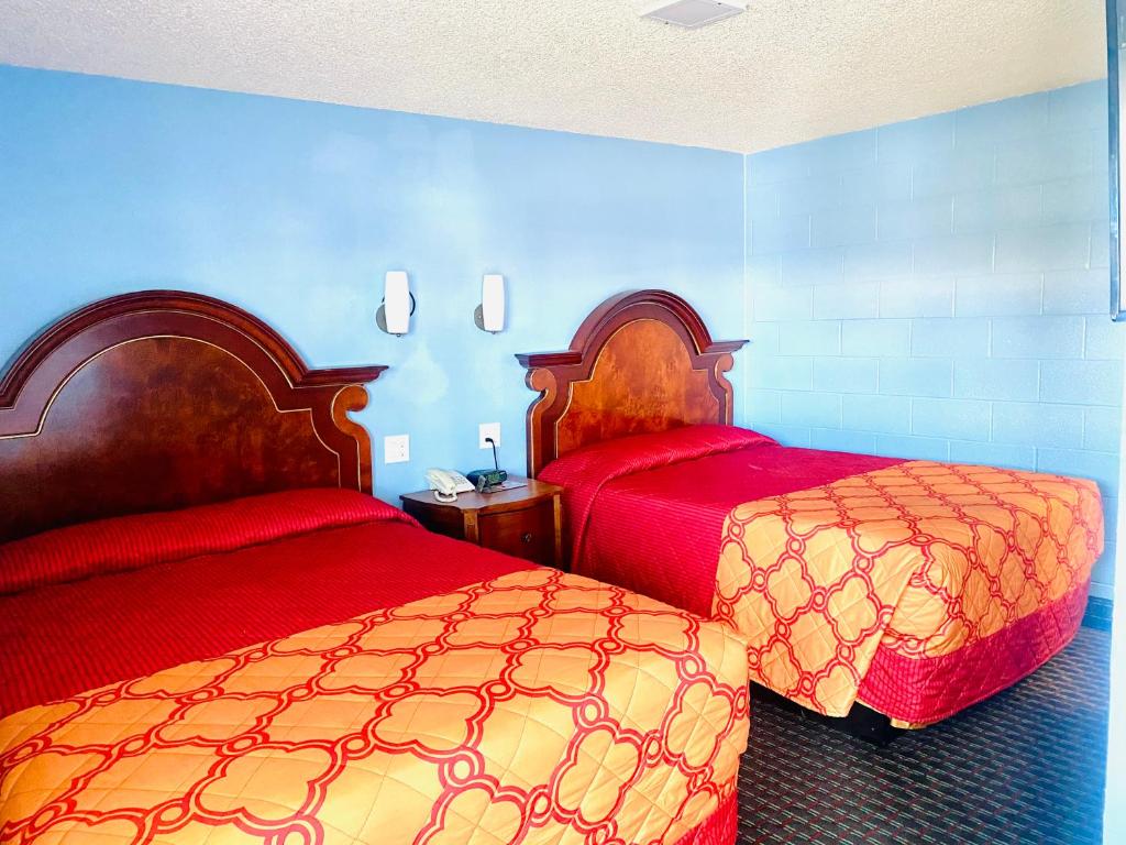 Семейный (Номер с 2 кроватями размера «queen-size» – Для некурящих) мотеля A Fisher's Inn Motel, Лас-Вегас