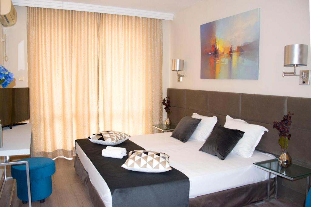 Двухместный (Двухместный номер Делюкс с 1 кроватью) апарт-отеля Apart Hotel Primavera 2, Приморско